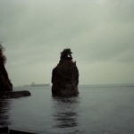 Siwash Rock, a photogenic site in Vancouver.